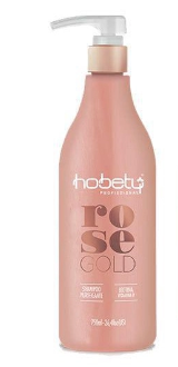 ROSE GOLD SHAMPOO HOBETY 750ML